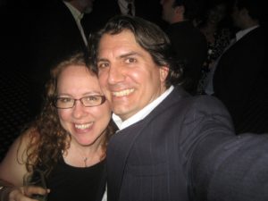 John and Kitty at HF2 wrap party