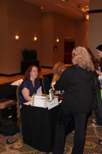 Signing a book for my friend Lori. Way fun spending the weekend laughing with her.