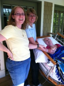 She got to spend her last day outside enjoying the amazing spring weather and eating anything she wanted.