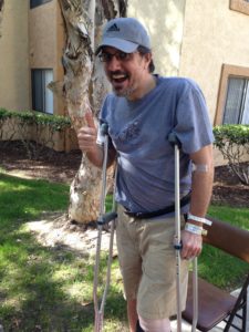 John home from hospital