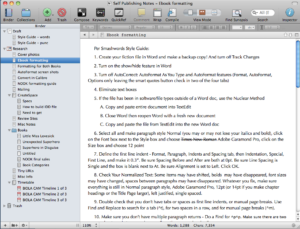 Screen shot - Style guide