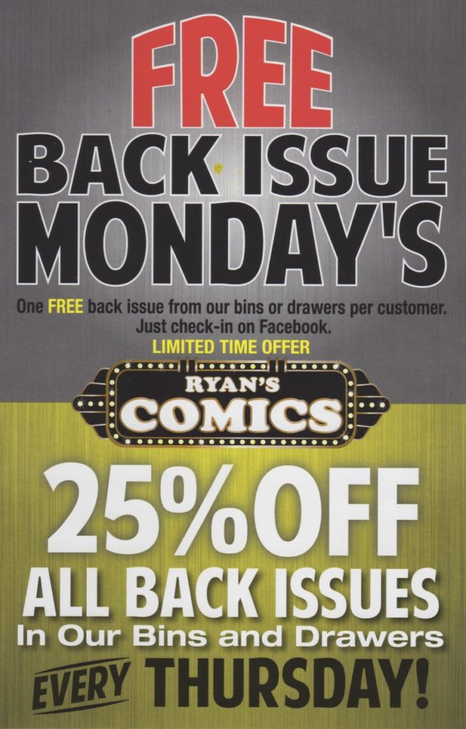 Ryans Comics Free Back Issues