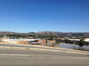 My hill overlooking a valley in Escondido