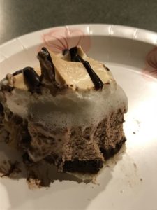 Chocolate Stout Pie slice