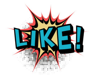 Image of the word LIKE